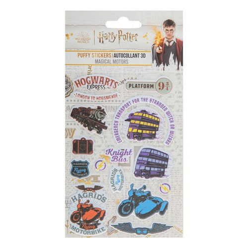 Harry Potter Puffy autocollants Magical Motors