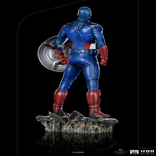 The Infinity Saga statuette BDS Art Scale 1/10 Captain America Battle of NY 23 cm