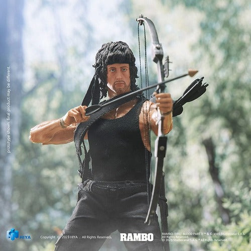 Rambo figurine 1/12 Exquisite Super Series First Blood II John Rambo 16 cm