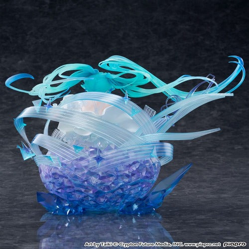 Hatsune Miku statuette PVC 1/7 Hatsune Miku - Crystal Dress Ver. 22 cm