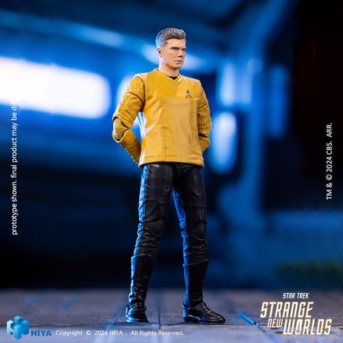 Star Trek Strange New Worlds figurine 1/18 Exquisite Mini Series Pike 11 cm