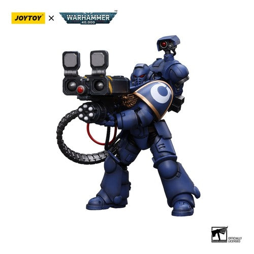 Warhammer 40k figurine 1/18 Ultramarines Desolation Marine with Castellan Launcher (Superkrak) 12 cm
