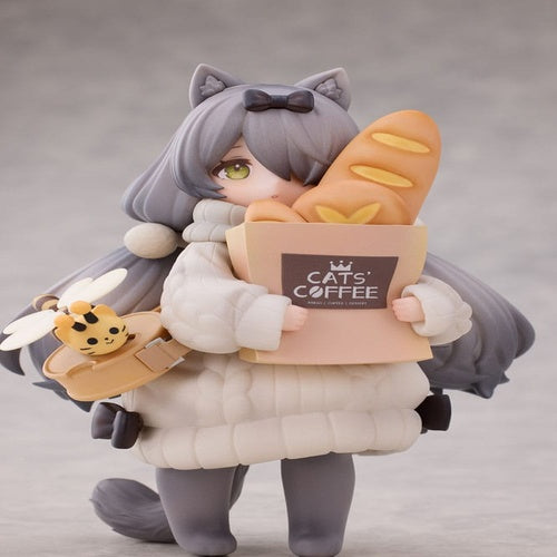 Decorated Life Collection statuette PVC Tea Time Cats - Cat Town Bakery Staff & Customer Set 12 cm