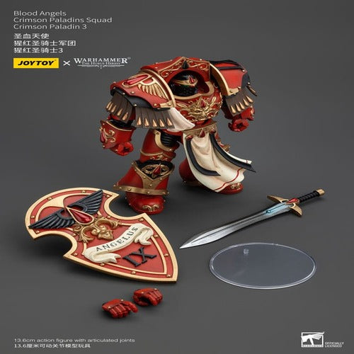 Warhammer The Horus Heresy figurine 1/18 Blood Angels Crimson Paladins Squad Crimson Paladin 3 14 cm