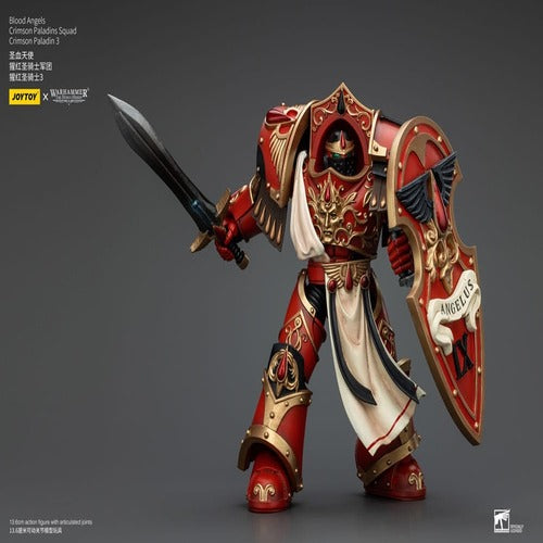 Warhammer The Horus Heresy figurine 1/18 Blood Angels Crimson Paladins Squad Crimson Paladin 3 14 cm