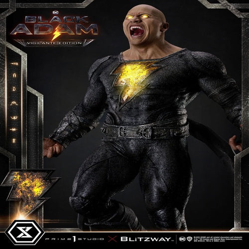 Black Adam Museum Masterline Statue 1/3 Black Adam Vigilante Edition 96 cm