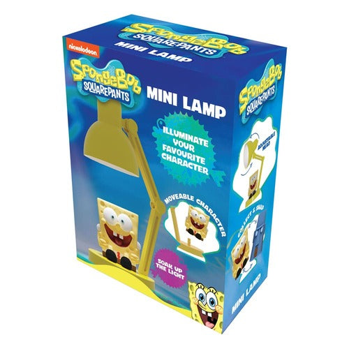 Bob l´éponge lampe LED mini avec figurine 10 cm