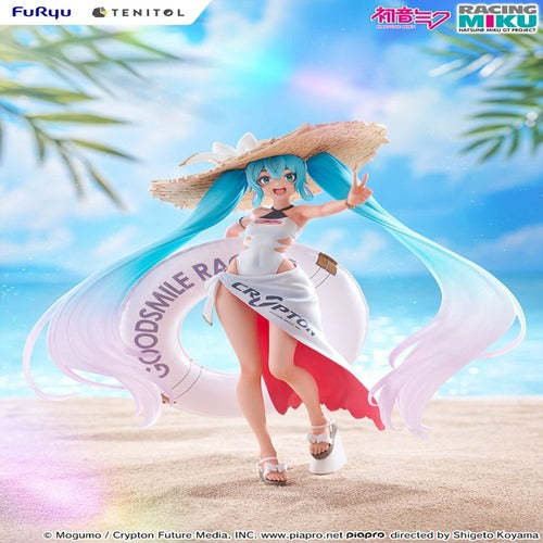 Hatsune Miku GT Project statuette PVC Tenitol 1/7 Racing Miku 2024: Tropical Ver. 21 cm