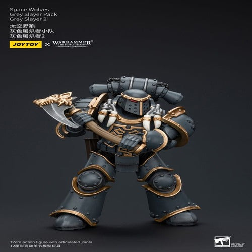 Warhammer The Horus Heresy figurine 1/18 Space Wolves Grey Slayer Pack Grey Slayer 2 12 cm