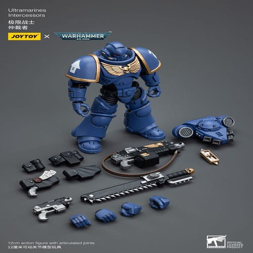 Warhammer 40k figurine 1/18 Ultramarines Intercessors 12 cm