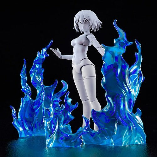 Original Character accessoires pour figurines The Simple Effect Flames: Blue