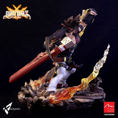 Guilty Gear Xrd Revelator diorama Sol Badguy - The Bounty Hunter 26 cm