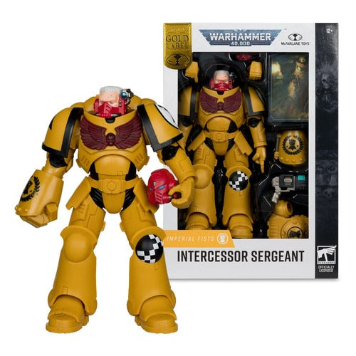 Warhammer 40,000 figurine Intercessor Sergeant (Imperial Fist) (Gold Label) 18 cm