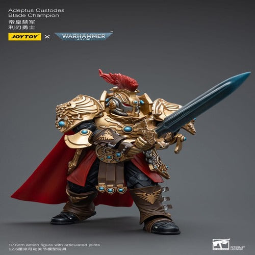 Warhammer 40k figurine 1/18 Adeptus Custodes Blade Champion 12 cm