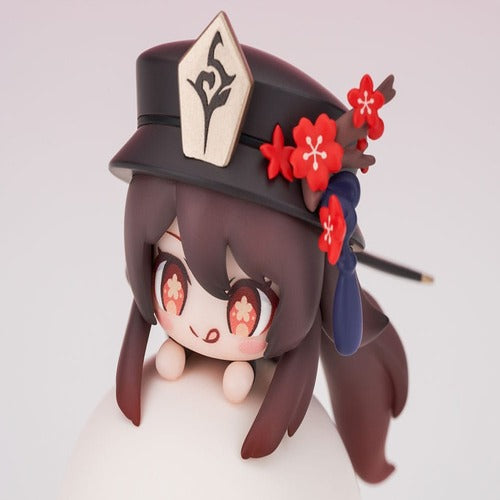Genshin Impact statuette PVC Hu Tao Chibi Chara Yurayura Stand Ver. (re-run) 10 cm