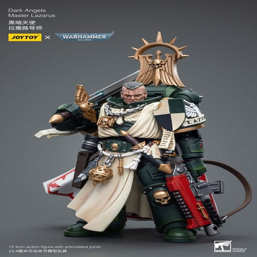 Warhammer 40k figurine 1/18 Dark Angels Master Lazarus 12 cm
