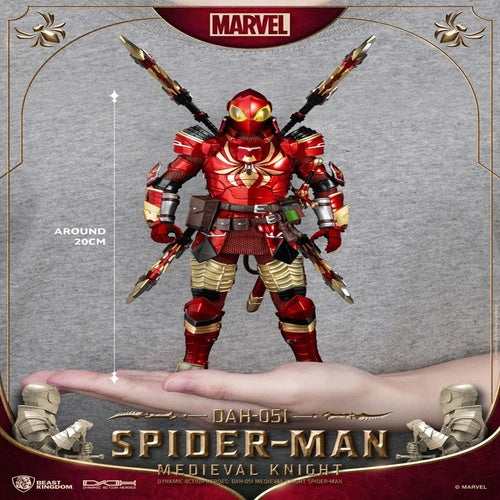 Marvel figurine Dynamic Action Heroes 1/9 Medieval Knight Spider-Man 20 cm