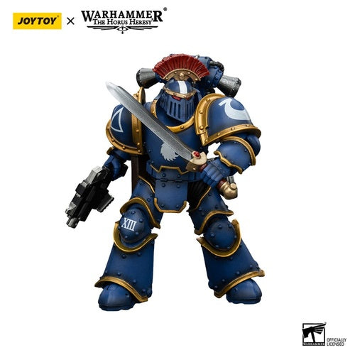 Warhammer The Horus Heresy Actionfigur 1/18 Ultramarines Legion MKIII Tactical Squad Sergeant with Power Sword 12 cm