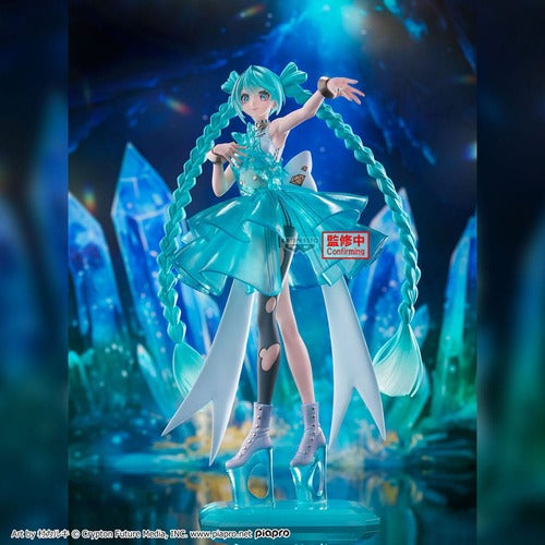 Hatsune Miku statuette PVC Clearluxe  Emerald Gem 28 cm