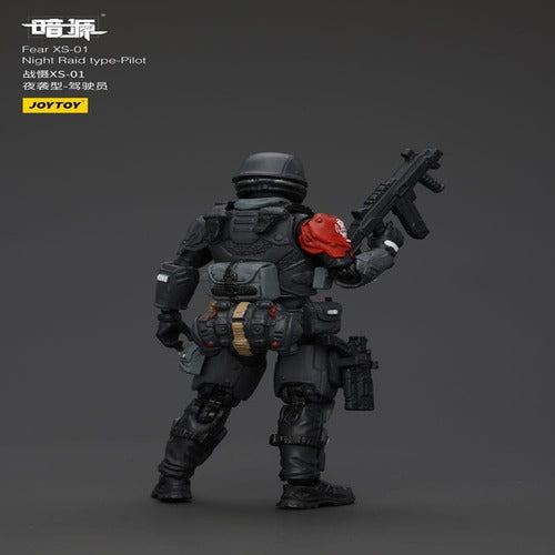 Battle For the Stars figurine Fear XS-01 Night Raid type-Pilot 12 cm
