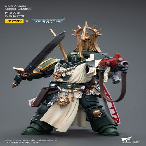 Warhammer 40k figurine 1/18 Dark Angels Master Lazarus 12 cm