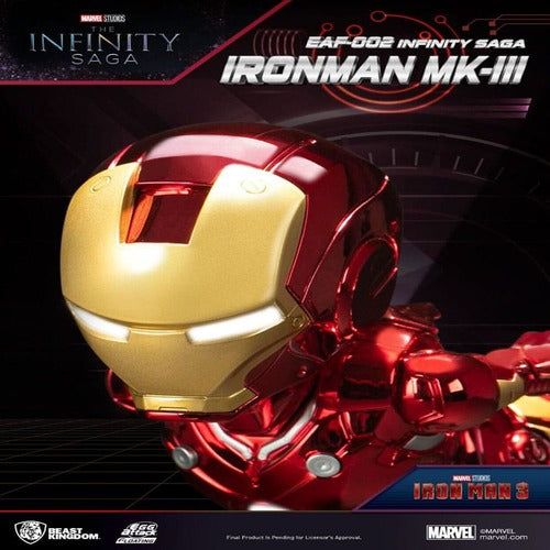 Iron Man 3 diorama lumineux Egg Attack Iron Man Mark III 16 cm