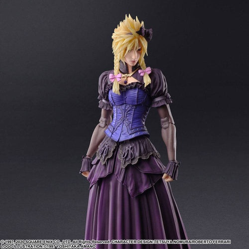 Final Fantasy VII Remake Play Arts Kai figurine Cloud Strife Dress Ver. 28 cm