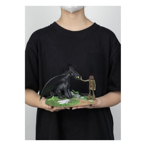 Dragons D-Stage statuette PVC Toothless & Hiccup 15 cm