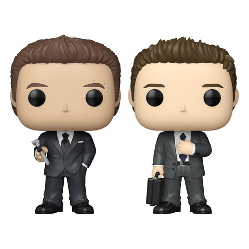 Suits pack 2 POP! Vinyl figurines Harvey&Michael 9 cm