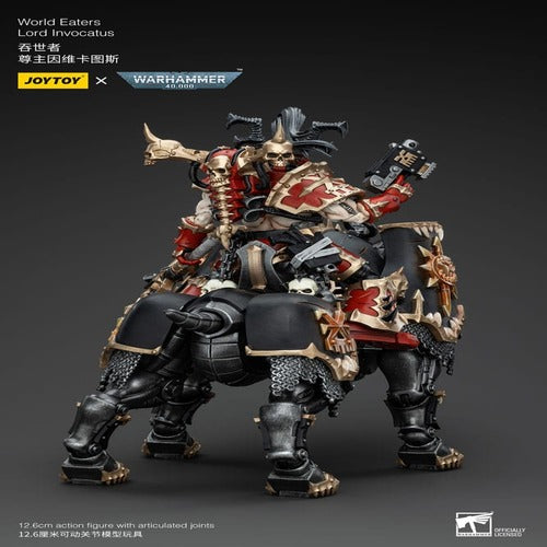 Warhammer 40k figurine 1/18 World Eaters Lord Invocatus 13 cm