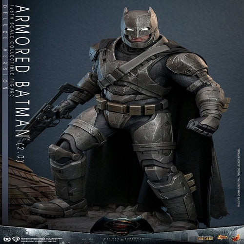 Batman v Superman: Dawn of Justice Movie Masterpiece Actionfigur 1/6 Armored Batman 2.0 (Deluxe Version) 33 cm