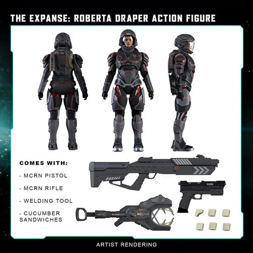The Expanse figurine Roberta Draper 20 cm