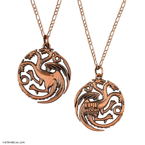 Game of Thrones Christbaumschmuck mit Halskette Targaryen