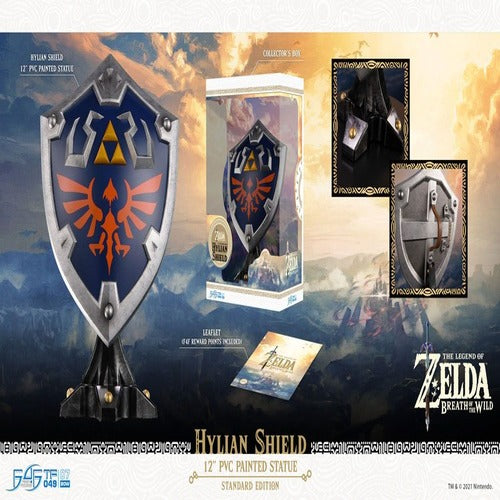 The Legend of Zelda Breath of the Wild statuette PVC Hylian Shield Standard Edition 29 cm