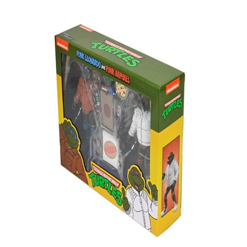 Tortues Ninja (Cartoon) figurine Punk Leo and Punk Raph 2 Pack 18 cm