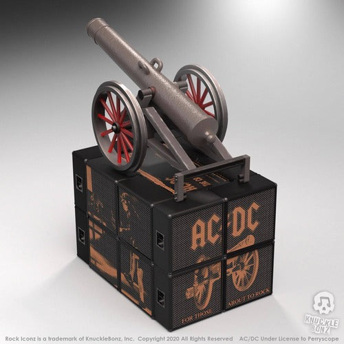 AC/DC Rock Ikonz On Tour Statuen Cannon "For Those About to Rock"
