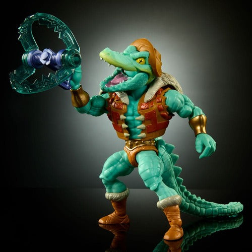 MOTU x TMNT: Turtles of Grayskull figurine Deluxe Leatherhead 14 cm