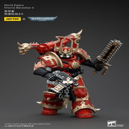 Warhammer 40k figurine 1/18 World Eaters Khorne Berzerker 5 13 cm