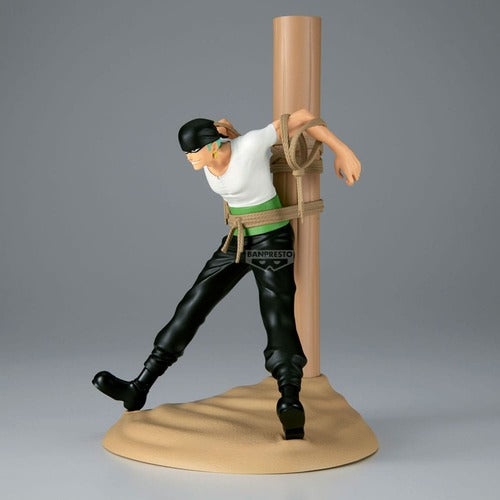 One Piece statuette PVC Figure Life Pirate Hunter Zoro 17 cm