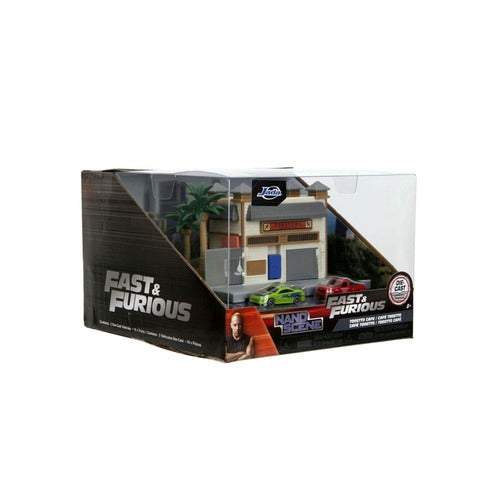 Fast & Furious Nano Metalfigs Nano Scene Diorama Toretto´s Café
