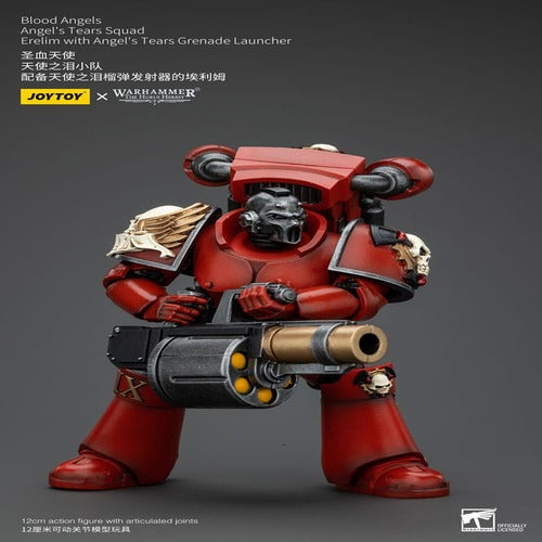 Warhammer The Horus Heresy figurine 1/18 Blood Angels Angel's Tears Squad Erelim with Angel's Tears Grenade Launcher 12 cm
