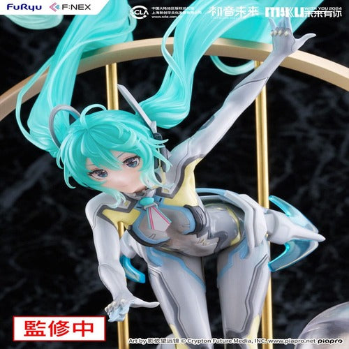 Hatsune Miku F:NEX statuette PVC 1/7 Miku with You 2024 Ver. 29 cm
