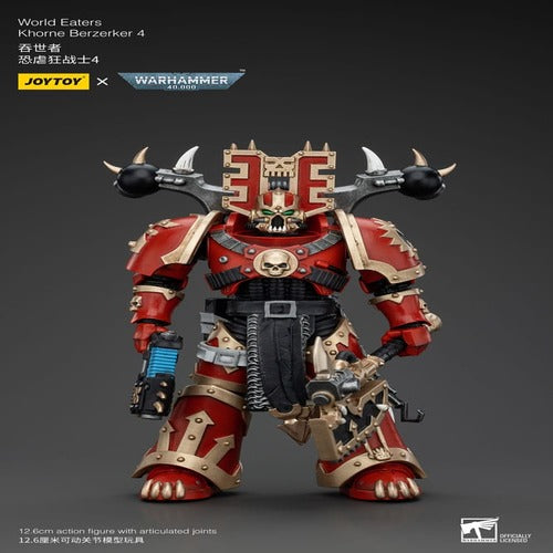 Warhammer 40k figurine 1/18 World Eaters Khorne Berzerker 4 13 cm