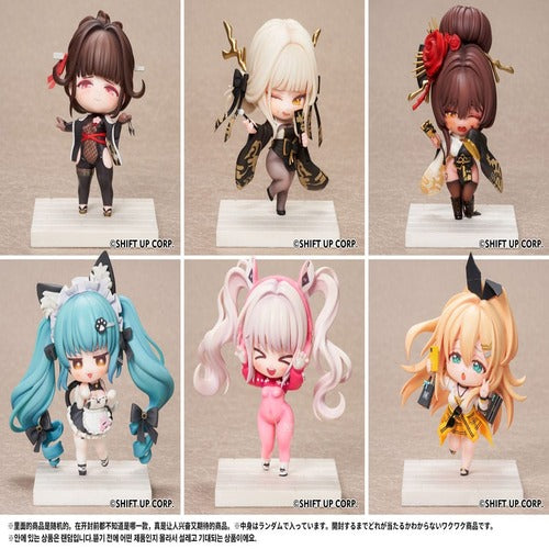 Goddess of Victory: Nikke pack 6 figurines SAC Series Chibi 6 cm