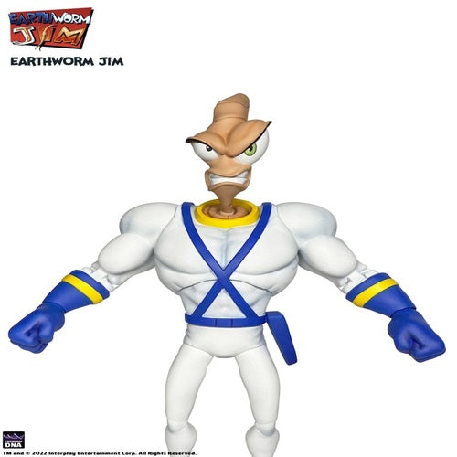 Earthworm Jim Zubehör-Set Wave 1: Worm Body & Jim Heads Accessory Pack