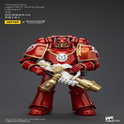 Warhammer The Horus Heresy figurine 1/18 Thousand Sons Legion MK IV Tactical Squad Legionary 2 12 cm