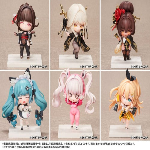 Goddess of Victory: Nikke pack 6 figurines SAC Series Chibi 6 cm