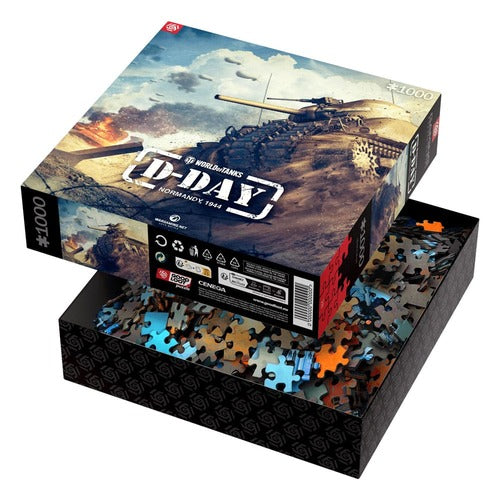 World of Tanks puzzle Gaming D-Day (1000 pièces)