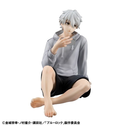 Blue Lock G.E.M. Series statuette PVC Seishiro Nagi Repaint Ver. Palm Size 9 cm
