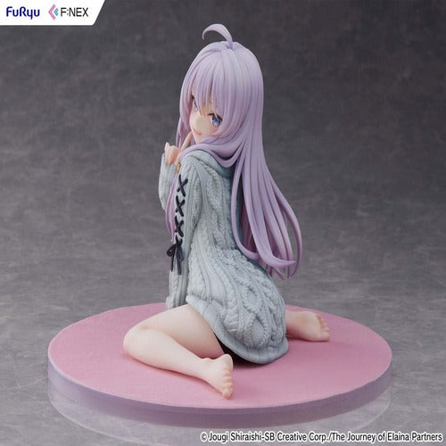 Wandering Witch: The Journey of Elaina statuette PVC 1/7 Elaina knit ver. 30 cm